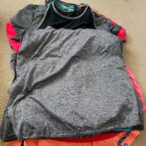 PLUS SIZE Athletic tops
